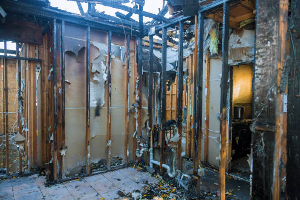 Professional Emergency Fire Cleanup technician working in Greenwood, PA